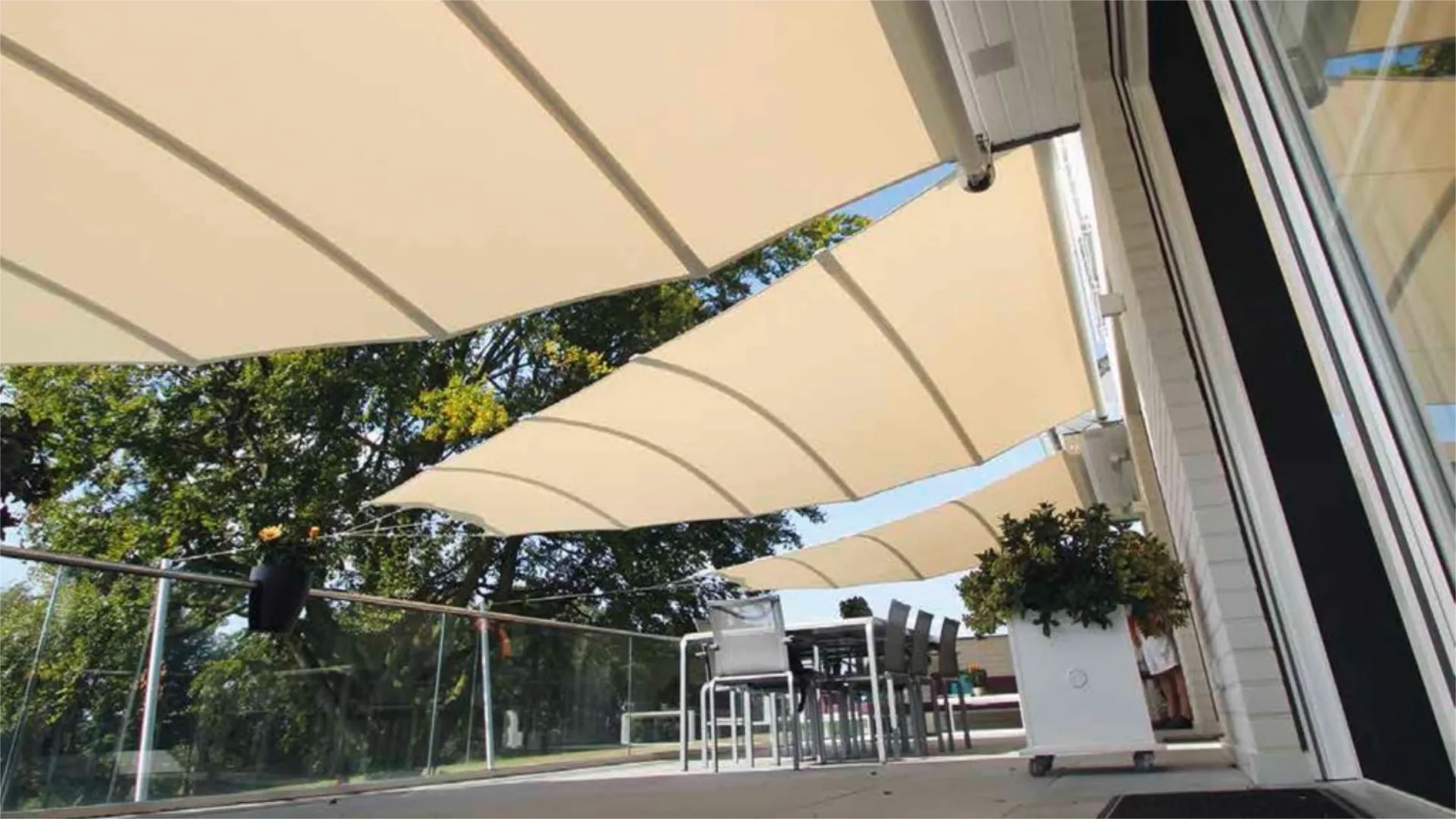 Markise als Sonnenschutz