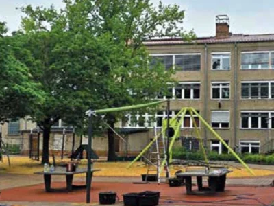 Sonnensegel für die Wilhelm-Götze-Schule