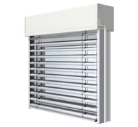 Moderne Außenjalousie in Weiß für Fenster